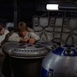 carrie fisher mark hamill c3po et r2d2 - Star Wars : Episode 4 - La guerre des étoiles