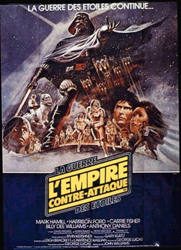 Affiche du film Star Wars : Episode 5 - l'Empire contre-attaque