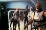 david prowse a gauche et ses alliers - Star Wars : Episode 5 - l'empire contre attaque