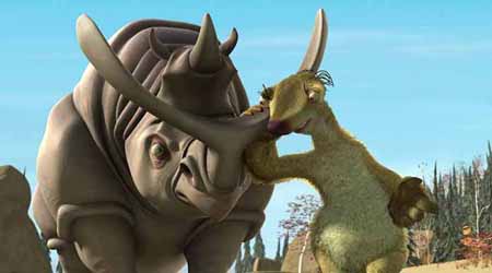 sid et un rhino