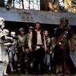 harrison ford carrie fisher peter mayhew - Star Wars : Episode 6 - Le retour du jedi