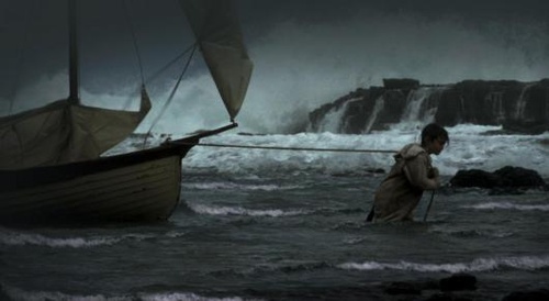 max trainant son bateau