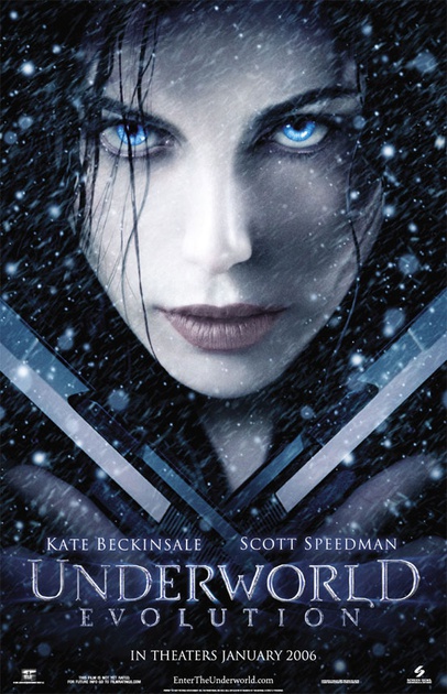 affiche secondaire du film underworld evolution