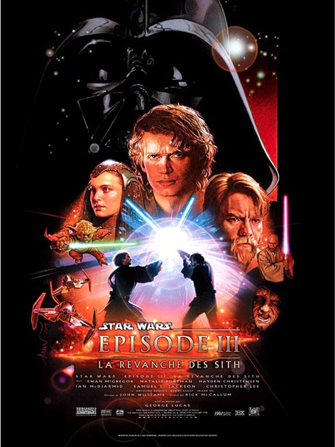 Affiche du film Star Wars : Episode 3 - La revanche des Sith 