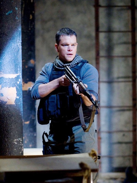 matt damon arme en main