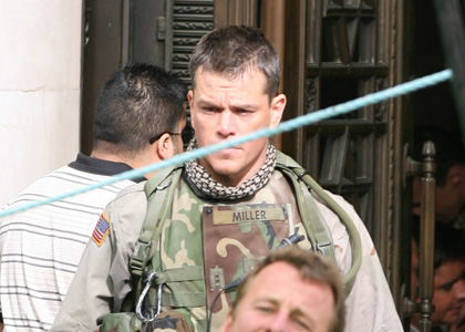 matt damon dans green zone