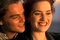 Kate Winslet et Leonardo DiCaprio sourient