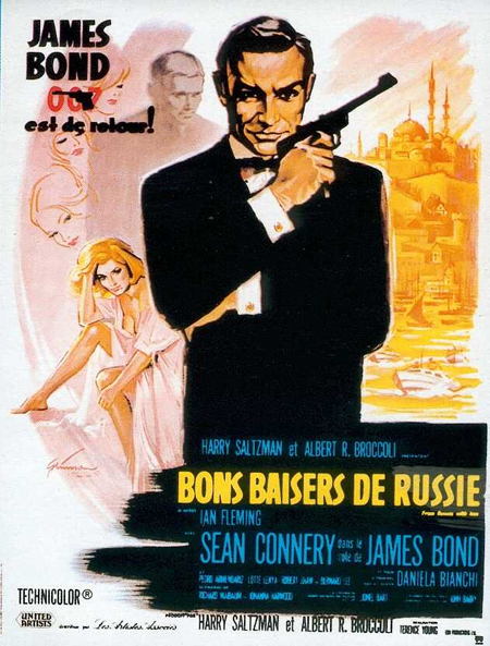 Affiche du film Bons Baisers de Russie 