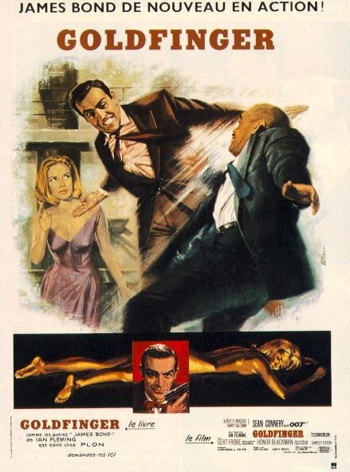 Affiche du film Goldfinger 