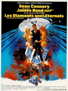 Affiche du film Les diamants sont éternels