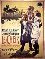 Affiche du film Le cheik