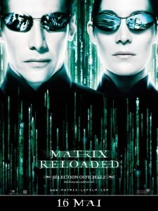 affiche du film matrix reloaded