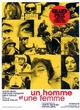 Affiche du film Un homme et une femme