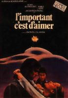 Affiche du film L'Important, c'est d'aimer