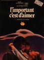 L'Important, c'est d'aimer