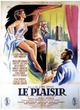 Affiche du film Le Plaisir