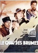 Affiche du film Le Quai des brumes