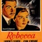 Affiche du film Rebecca  - Rebecca 
