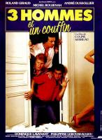 Affiche du film Trois hommes et un couffin
