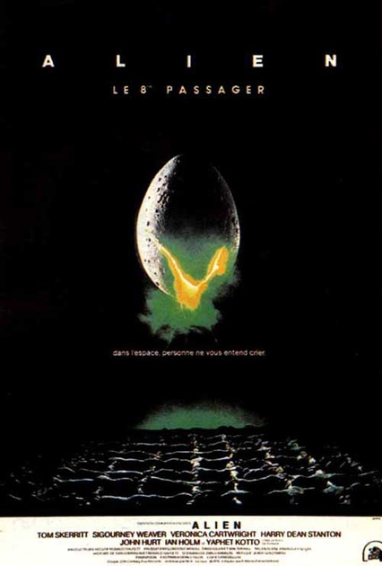 Affiche du film Alien, le huitième passager  
