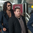 russell brand et jonah hill a l a  roport