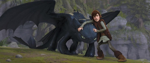 dragon noir et gar  on