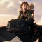 elle et lui sur le dragon - Dragons 