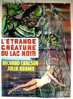 Affiche du film L'étrange crétaure du lac noir