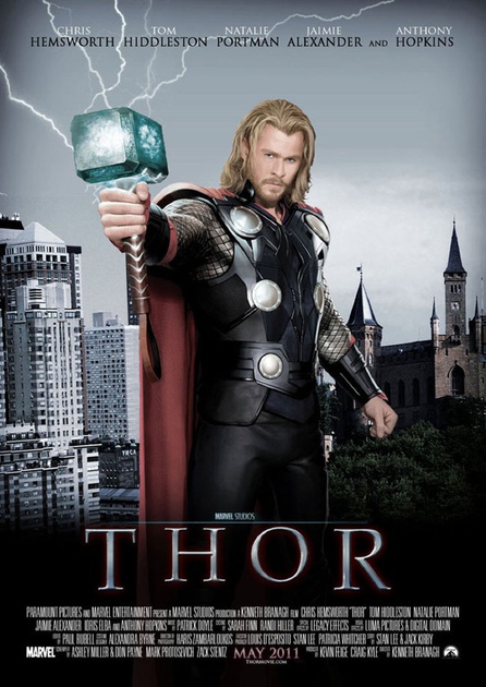 affiche am ricaine pour thor