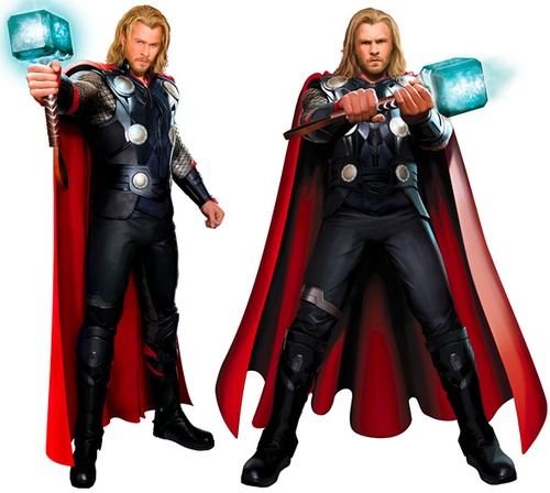 Première photo du costume de Thor