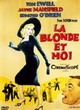 Affiche du film La blonde et moi