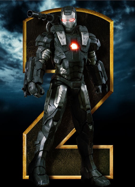 Affiche Iron Man 2 m  chant