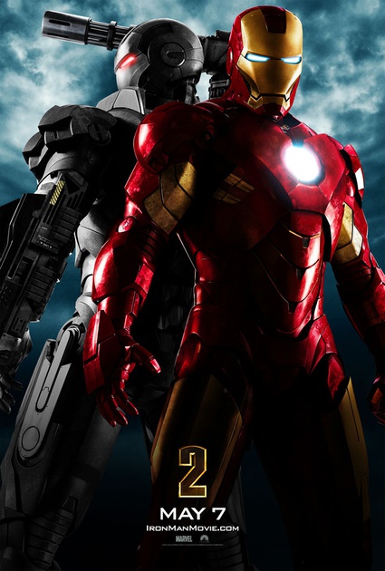 Affiche américaine du film Iron Man 2