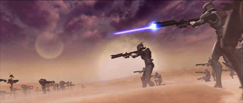 laser - Star Wars : The Clone Wars