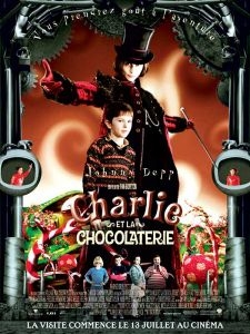 affiche du film charlie et la chocolaterie