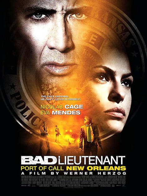 affiche du film bad lieutenant