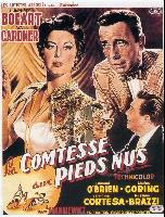 Affiche du film La Comtesse aux pieds nus