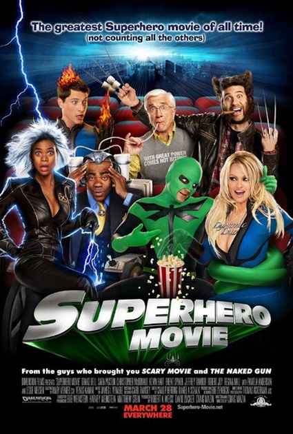 super heros movie affiche usa - SuperHéros Movie