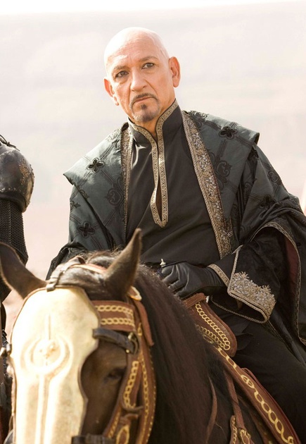 ben kingsley a cheval