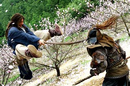jackie chan se battant