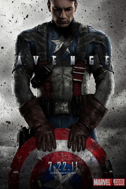 Affiche du film First Avenger : Captain America 