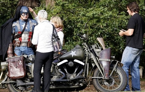 photo 3 tournage captain america
