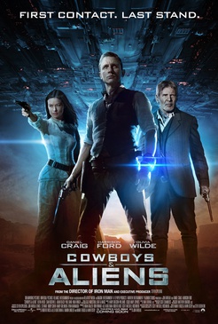Affiche du film Cowboys et Envahisseurs
