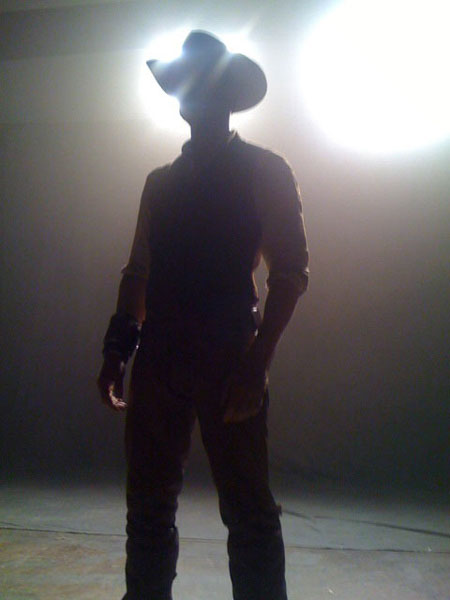 un cowboy