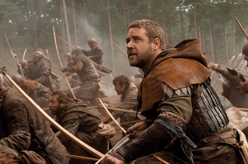 Russell Crowe dans la bataille