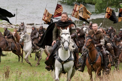 Russell Crowe et sa troupe