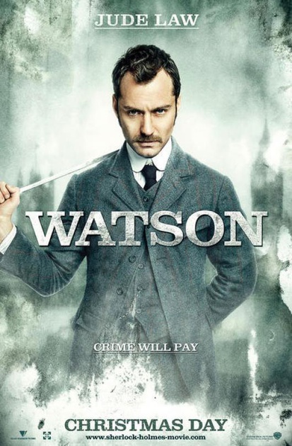 affiche 2 du film sherlock holmes