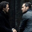 jude law et robert downey jr apr  s une bataille