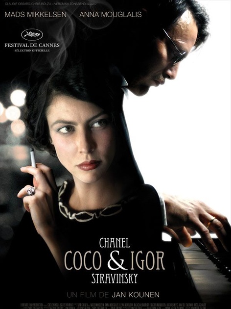 affiche secondaire du film coco chanel et igor stravinsky