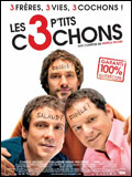 Affiche du film Les Trois p'tits cochons